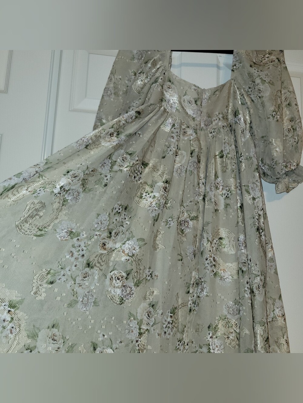 Storia Mona Bump Friendly Maxi Dress - Picture 9 of 11